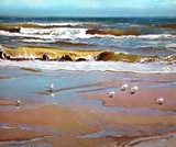 Э. Калныньш. Берег моря. 1976