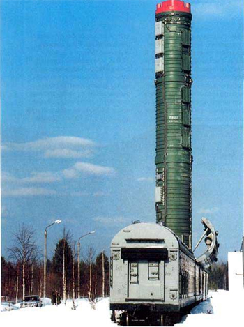 Боевой железнодорожный ракетный комплекс 15П961 «Молодец» с МБР 15Ж61 (РТ-23 УТТХ)