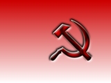 Red soviet sickle